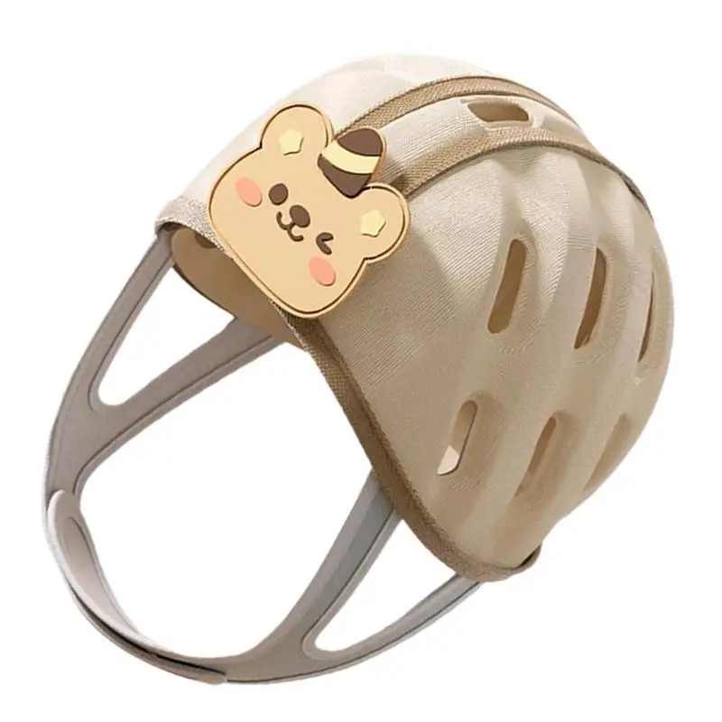 

Baby Head Protector Helmet Breathable Baby Head Protector For Crawling Breathable Soft Safety Hat No Bumps Kids Headguard For