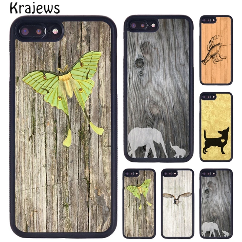 Krajews Animlal Butterfly Chihuahua Lobster Phone Case For iPhone 16 15 14 XR XS 11 12 mini 13 Pro MAX Plus coque