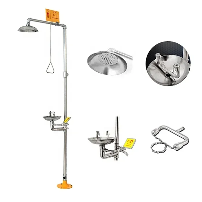 

Portable eye washer emergency shower for laboratory Hot sales