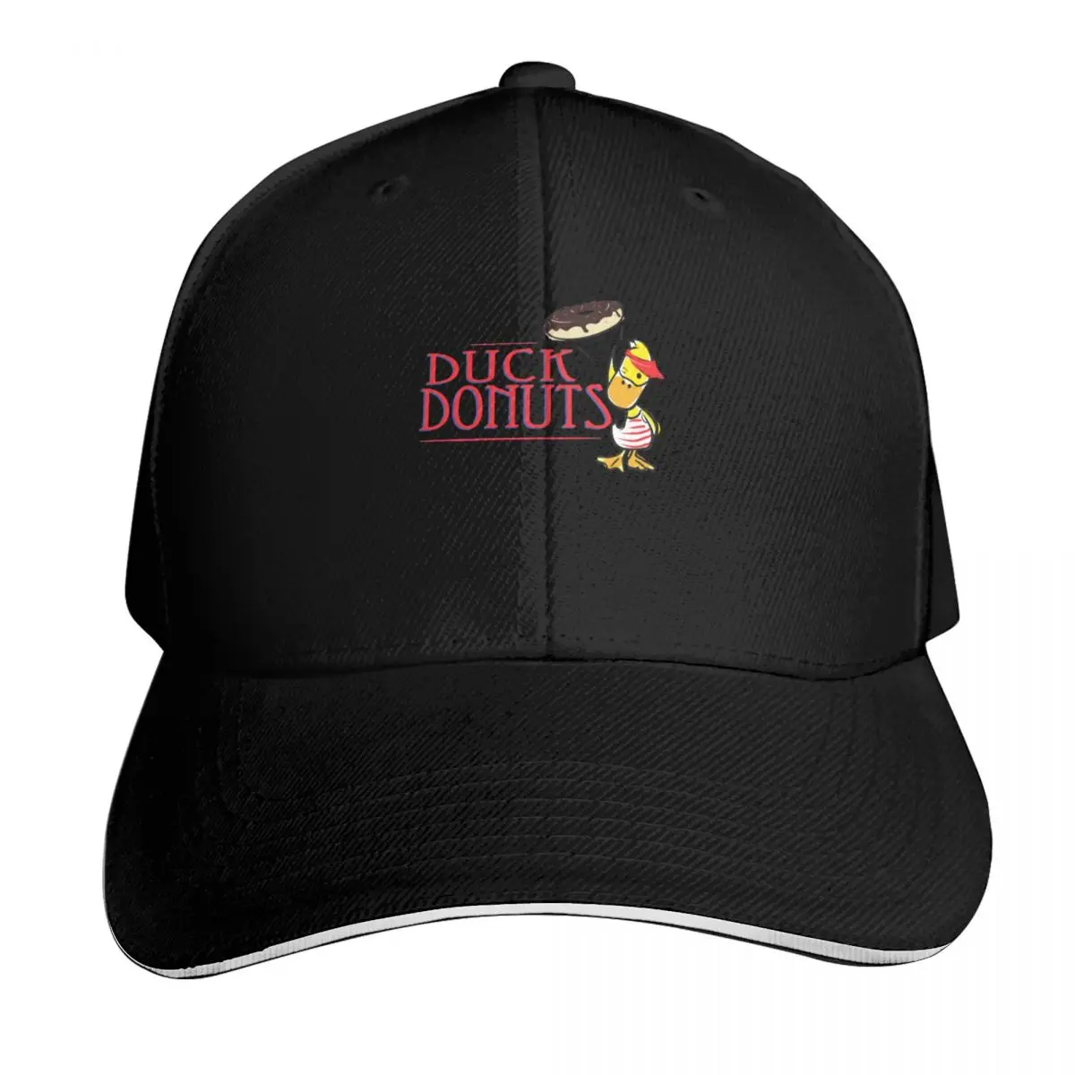 Duck donuts classic t shirt Baseball Cap Summer Beach Travel Streetwear Hip Hop Trendy Vintage Retro Embroidered