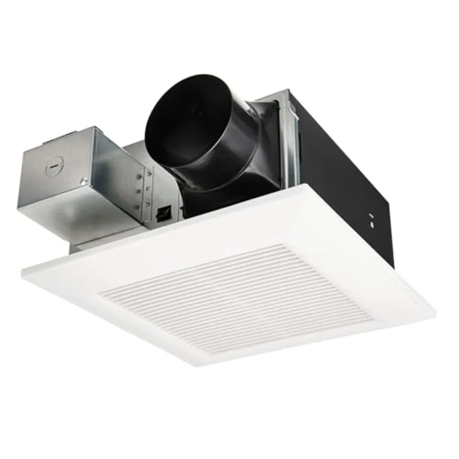 

Ceiling Mount Bathroom Exhaust Fan with Humidity Sensor, 50-80-110 CFM