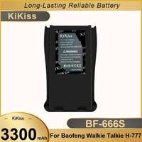 Radio Battery BF-666S 3300Mah For Baofeng Walkie Talkie Compatible With H-777 BF-777S RT21 H777S RT24V BL-1 BF-888S BF-C1