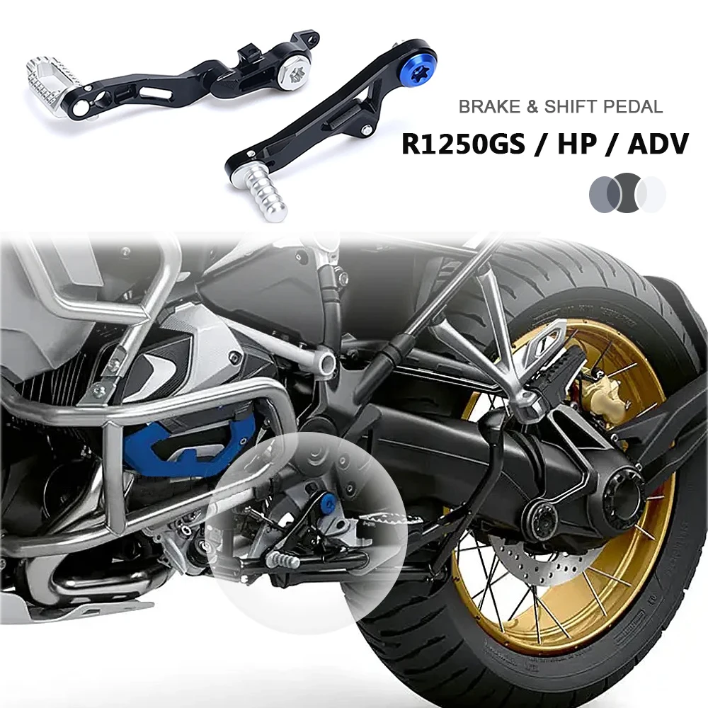 

For BMW R1250GS Adventure ADV R1250 GS HP 2019-2023 Motorcycle Adjustable Folding Brake Pedal Gear Shifter Lever Foot Control