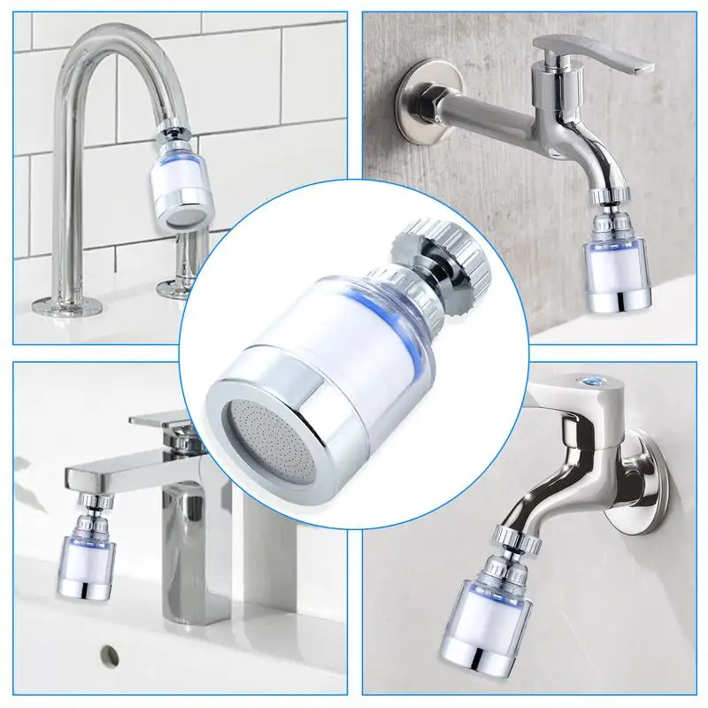 Sink Faucet Filter Nozzle Diffuser Adapter Filter Element Faucet Purifier Shower Sustainable Source Clean Water Filter Kitchen