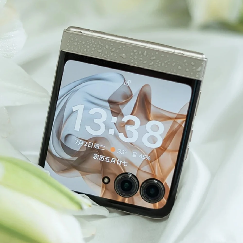 Global Dean-Téléphone portable Motorola Moto Razr 50, écran principal plié, 6.9 "FHD + POLED, écran secondaire, 3.6", MTK Dimrespond7300X, 50MP