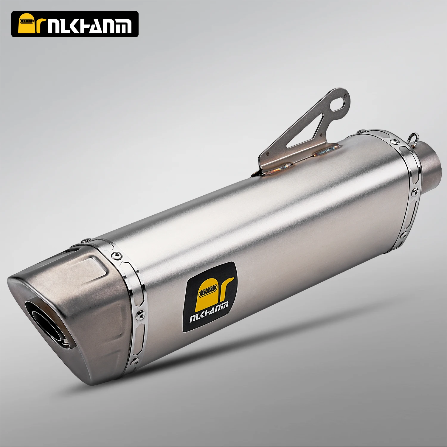 

Universal 51mm Motorcycle exhaust system modified stainless steel Escape muffler with DB killer for R6 ZX4R ZX6R CBR600 R1