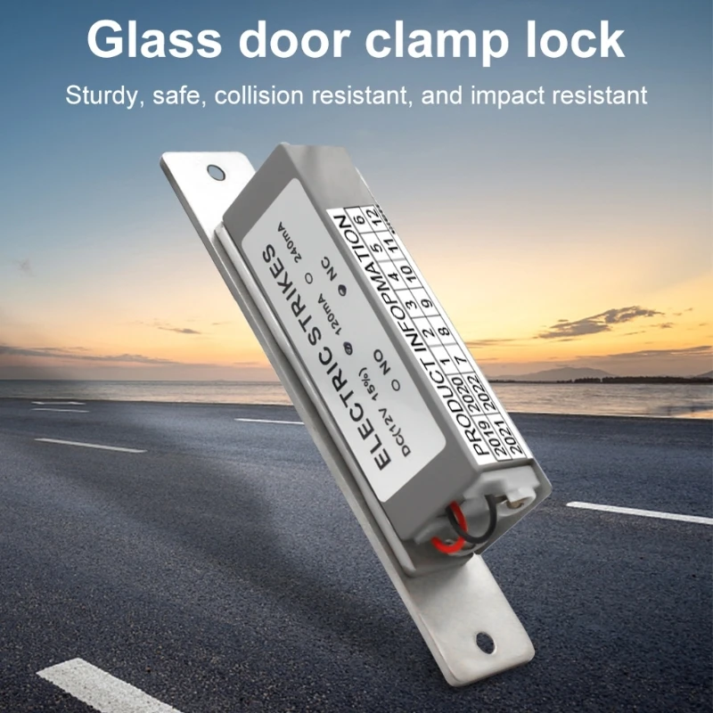 Access Control Electric Lock Double Electric Operation Strong Metal Construction Quick Release Mechanism for Office 896C