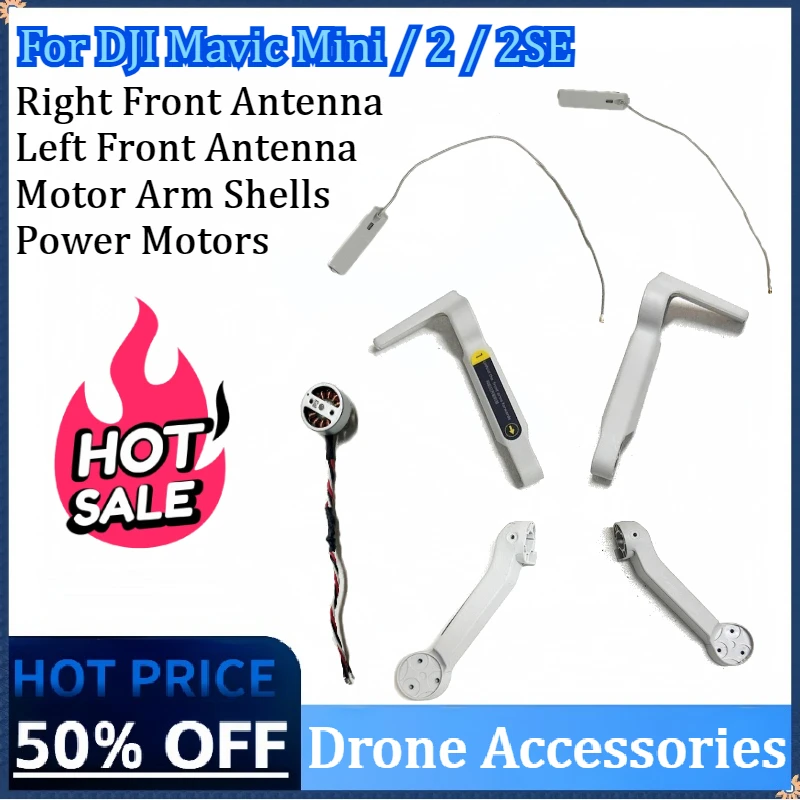 

New Drone Accessories Motor Arm Shells Power Motor Left/Right Front Antenna Repair Parts For DJI Mavic Mini / Mini 2 / Mini 2SE