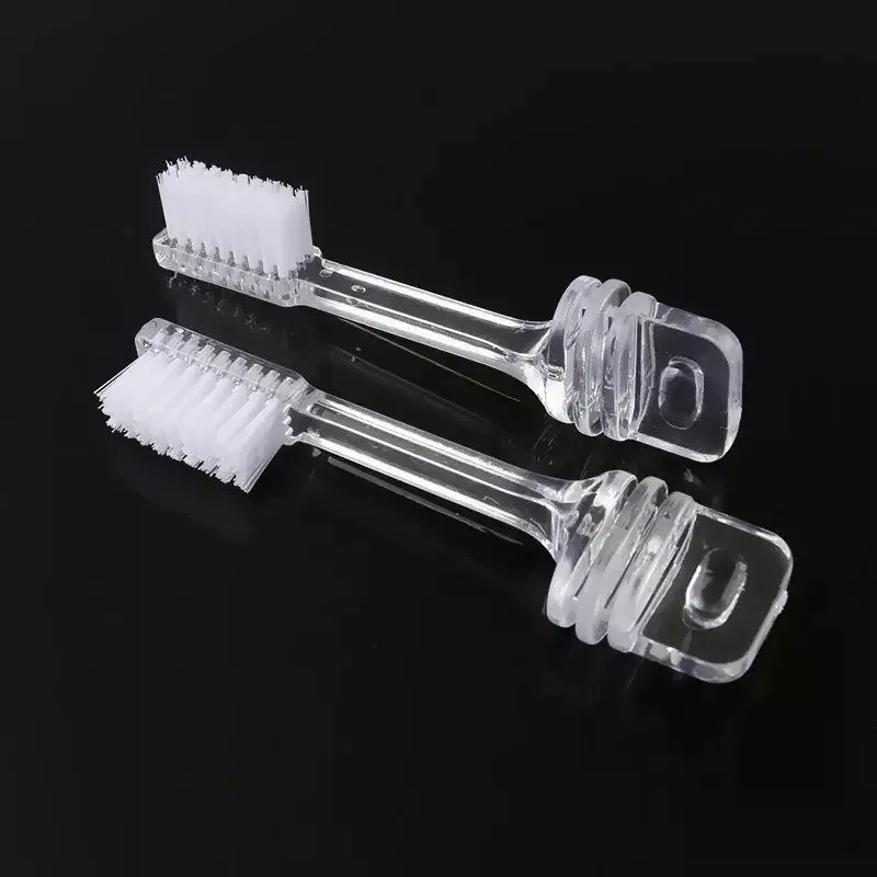 4 Pcs Compact Folding Toothbrush Set Travel Portable Foldable for Camping Hiking Outdoor Practicality