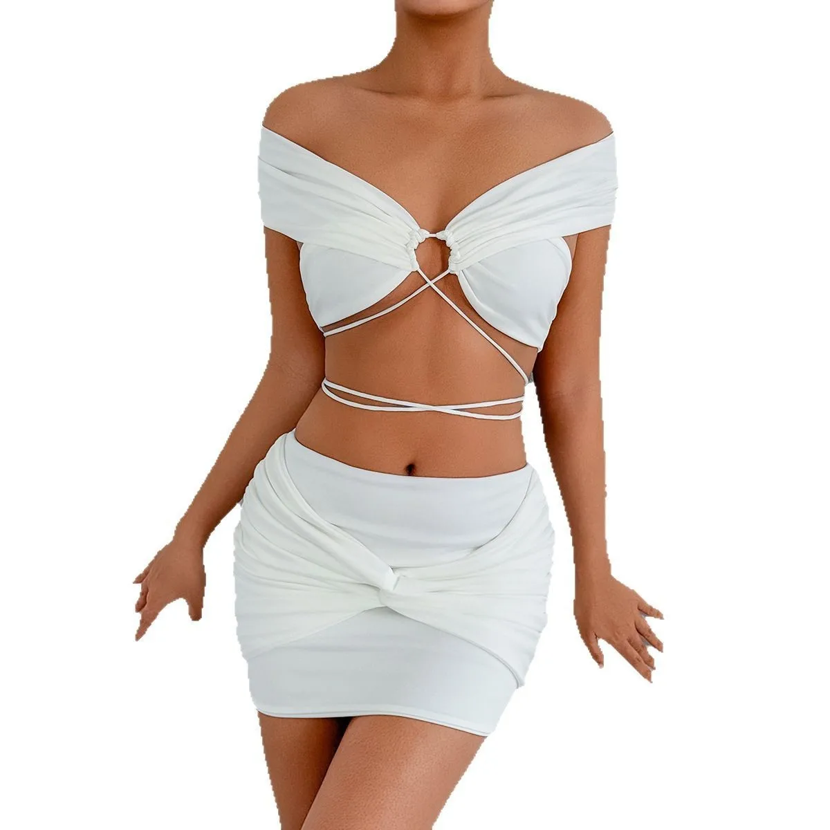 

Style Cross-border Sexy Fashion Sweet And Hot Girl Dress Summer New Pure Desire Style Strappy Skirt