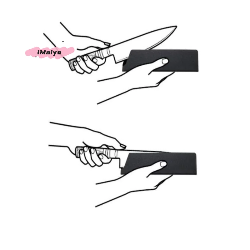 قطعة واحدة من غمد سكين المطبخ لسكين الطاهي Santoku Sushi Sashimi Cleaver - منظم تخزين متين لأدوات التقطيع