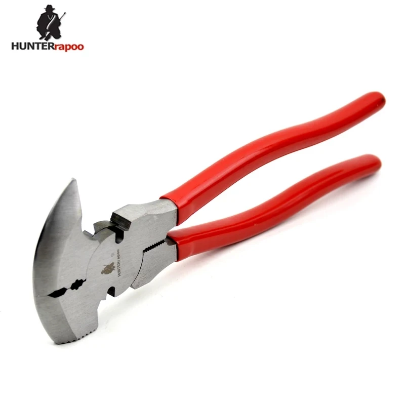 

10 Inch Fencing Plier CR-V Steel Hammer Combination Nipper Professional DIY Hand Tools For Garden Fence Hedge Pincers Clamp