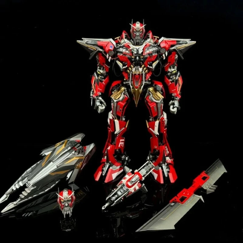 متوفر في المخزون لو Tiesheng SP-316 DLX الحارس رئيس أنيمي الشكل المحولات 3 نموذج الفيلم يموت الصب تمثال معدني تحصيل اللعب