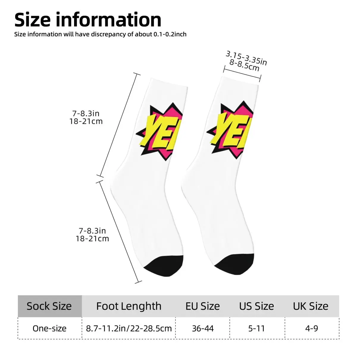 Jey Uso Yee Socks Autumn Stockings Casual Men's High Quality Socks Custom Running Anti Bacterial Socks