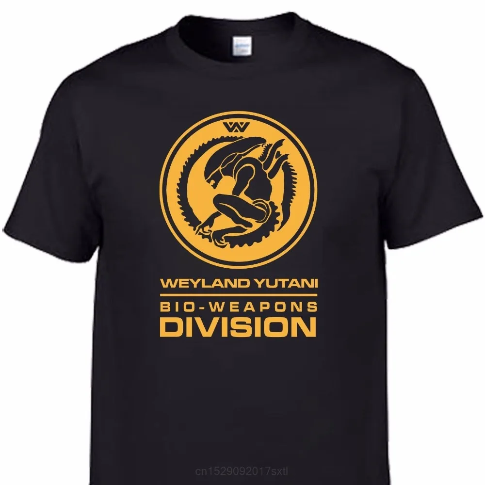 الغريبة فيلم الخيال العلمي عبادة ويلاند يوتاني نوسترومو بروميثيوس العهد تي شيرت تي شيرت رجالي الصيف نمط موضة غنيمة الرجال #2