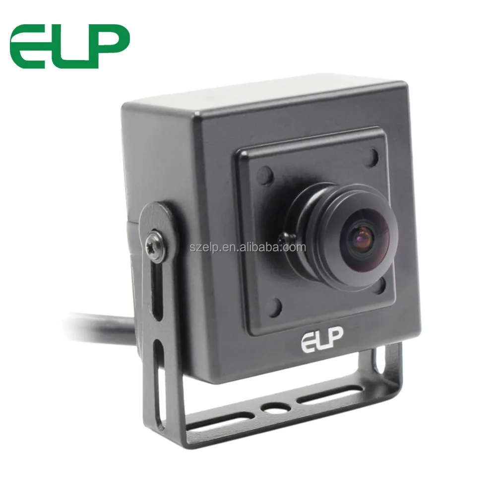 Low Light H.264 1080P Mini USB Camera with IMX323 Sensor 180 Degree Fisheye CCTV Camera with Microphone for Industrial Use