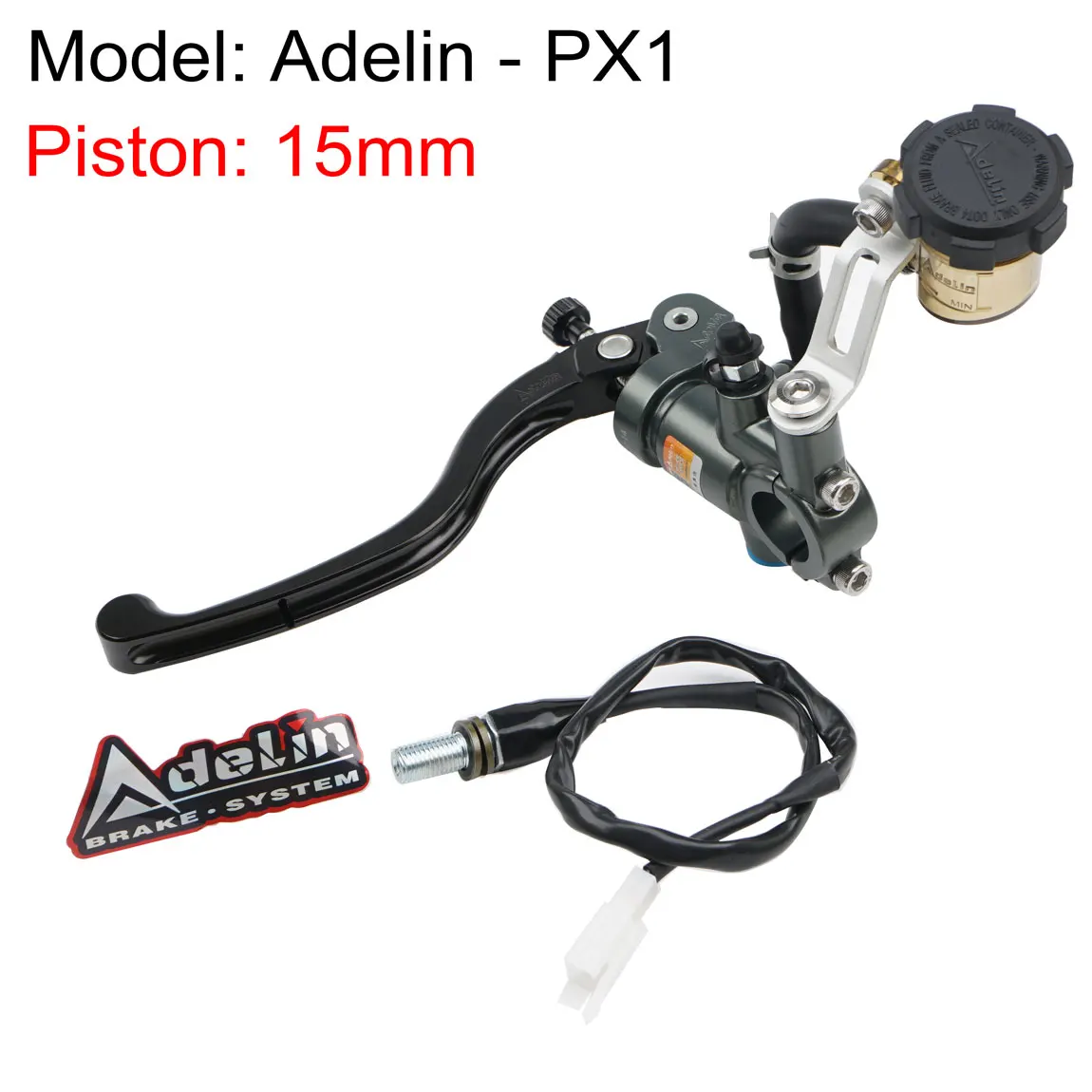 Universal Adelin PX1 Motorrad Radial Montage Bremse Kupplung Hauptzylinder Lenker Motorrad Hydraulikpumpe Bremsen Hebel