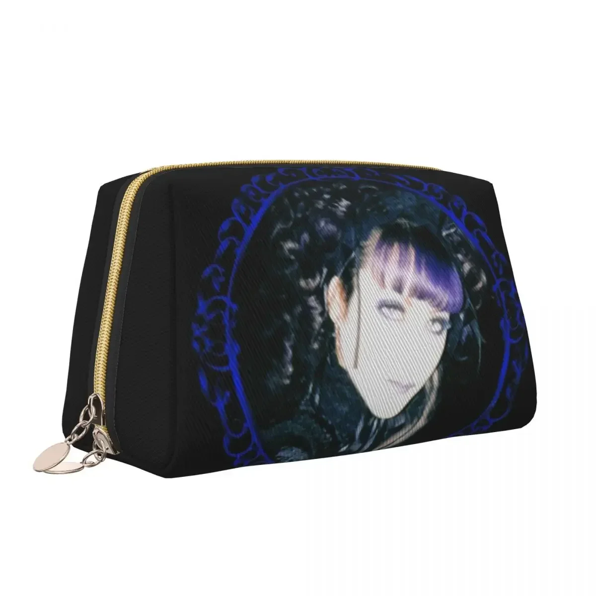 Malice Mizer Mana Sama Moi Meme Moitie Makeup Bag for Women Travel Cosmetic Organizer Kawaii Storage Toiletry Bags