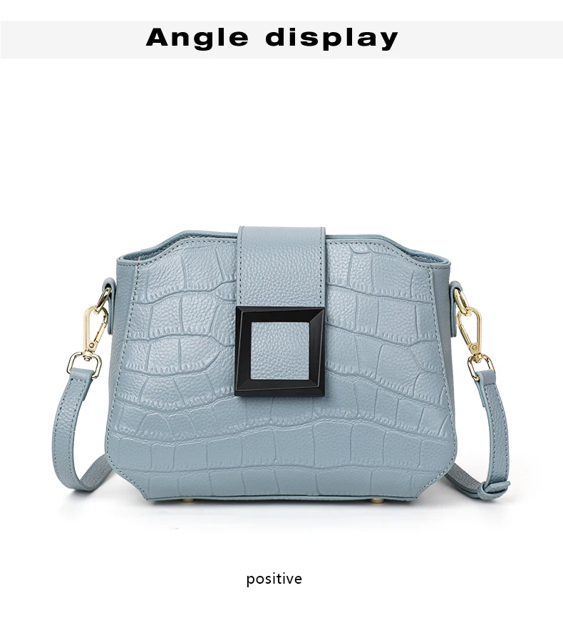Aidanni Damen-Umhängetasche aus echtem Leder, 2026 Sommer Neue Trendige Vielseitige Schultertasche, Kleine Handtasche aus Rindsleder der obersten Schicht – Detail 9
