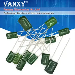폴리에스테르 필름 캐패시터, 630V, 1nF, 1.5nF, 10nF, 22nF, 33nF, 47nF, 2J102J, 2J152J, 2J222J, 2J472J, 2J682J, 2J103J, 2J223J, 2J333J, 2J473J, 50 개
