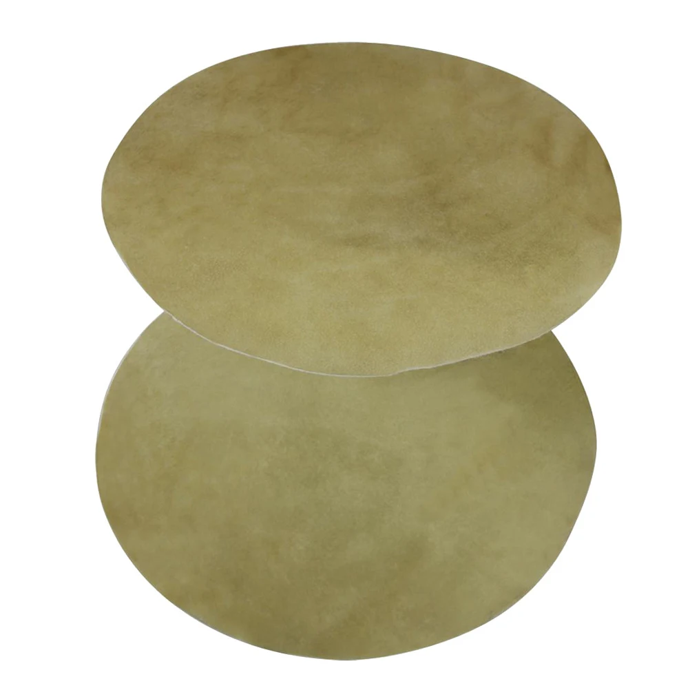 

2pcs Goat Skin Drum Heads 31cm Natural Pure Replacement African Djembe Percussion Parts Supplies Drum Skin Cover