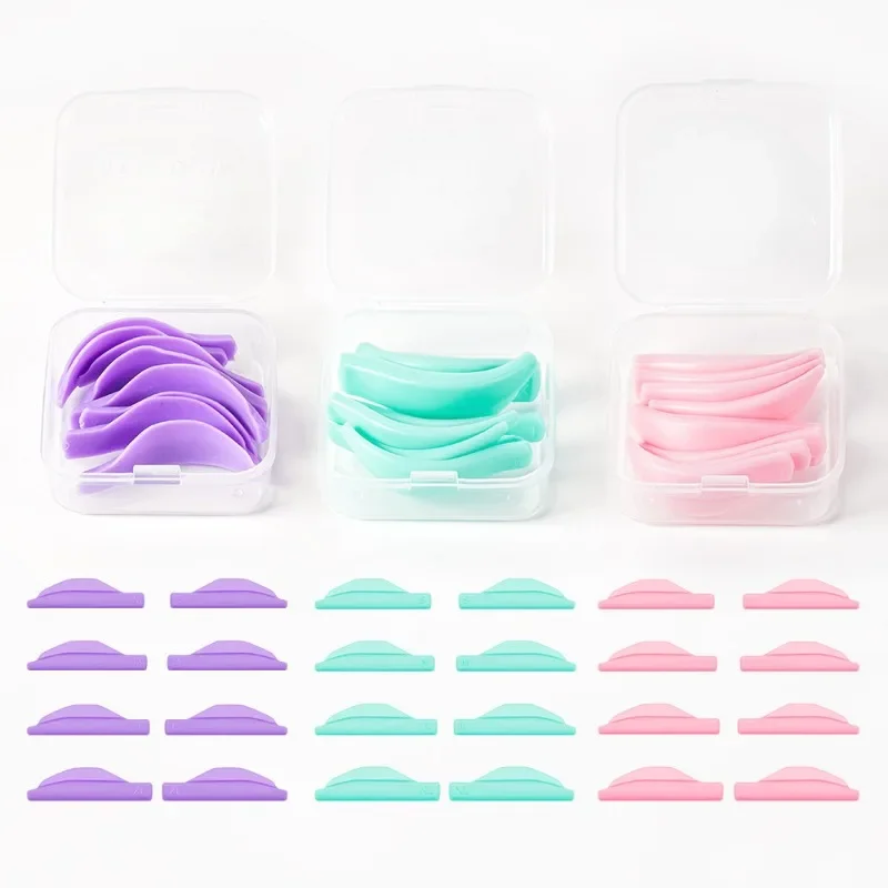 4/5/7 Pairs  Eyelash Perm Silicone Pad Eyelash Perm Assistant Tools 3D Lashes   Curler Applicator Tools Lash Supplies Women Gift