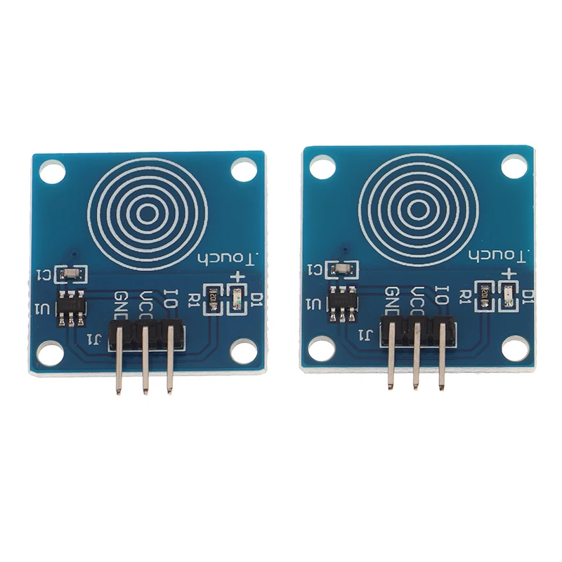 2Pcs TTP223 Touch Switch Module 1 Channel Jog Digital Capacitive Touch Sensor For DIY Kit