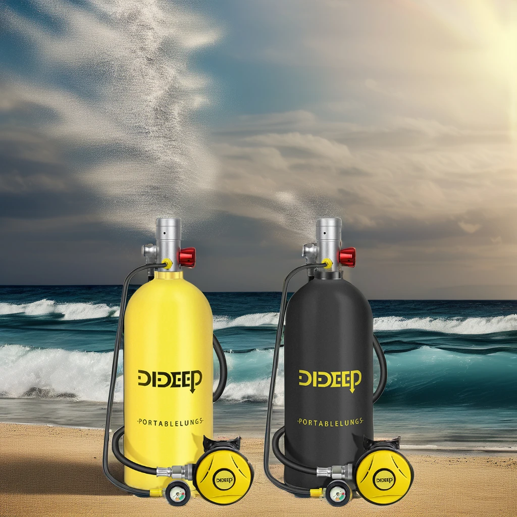 Mini équipement de plongée sous-marine avec approbation CE, accessoires de natation et de plongée, précieuse X6000, vente en gros en vrac, haute qualité, 3L