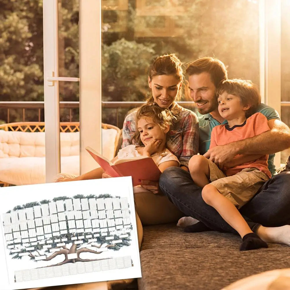 فكرة هدية الأم في القانون، مخطط شجرة العائلة، ملصق مخطط شجرة العائلة المخصص للمناسبات، هدية قماشية للأنساب للطفل