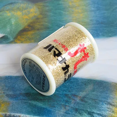 HAMANAKA Extra Fine Gold Silver Metallic Thread for Embroidery & Decorative Sewing 1pc