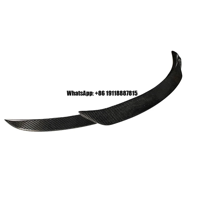 

S Coupe C217 S63 carbon fiber Rear Spoiler wing Carbon Fiber Back Spoilers Duck Wings C217 auto body parts
