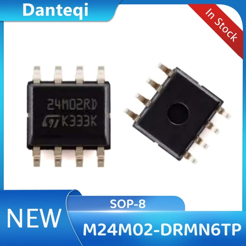 2PCS~10PCS/LOT M24M02-DRMN6TP M24M02 24M02DR SOP-8 Chipset