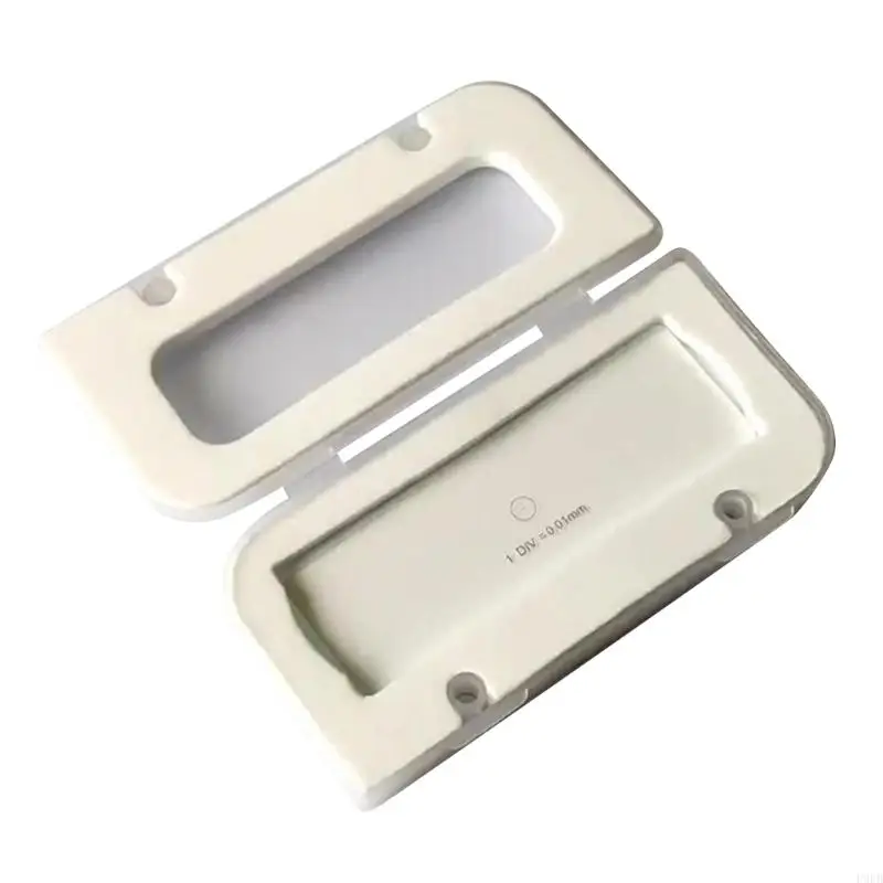 

P9FB Microscope Calibration Slide High Stage Micrometer Ocular Reticle Eyepiece Calibration Ruler Slides DIV 0.01mm