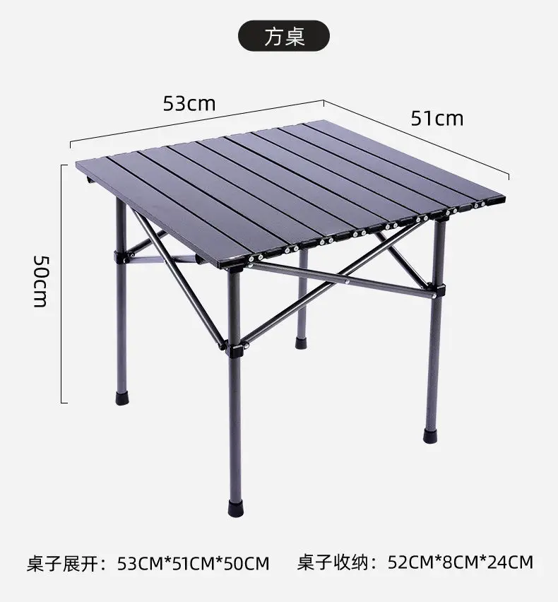 Klapptisch, Miethaus, Schlafsaal, Zuhause, Outdoor, Camping, Grill, Stand, Bodenstand, Hühnerbrötentisch aus Stahllegierung