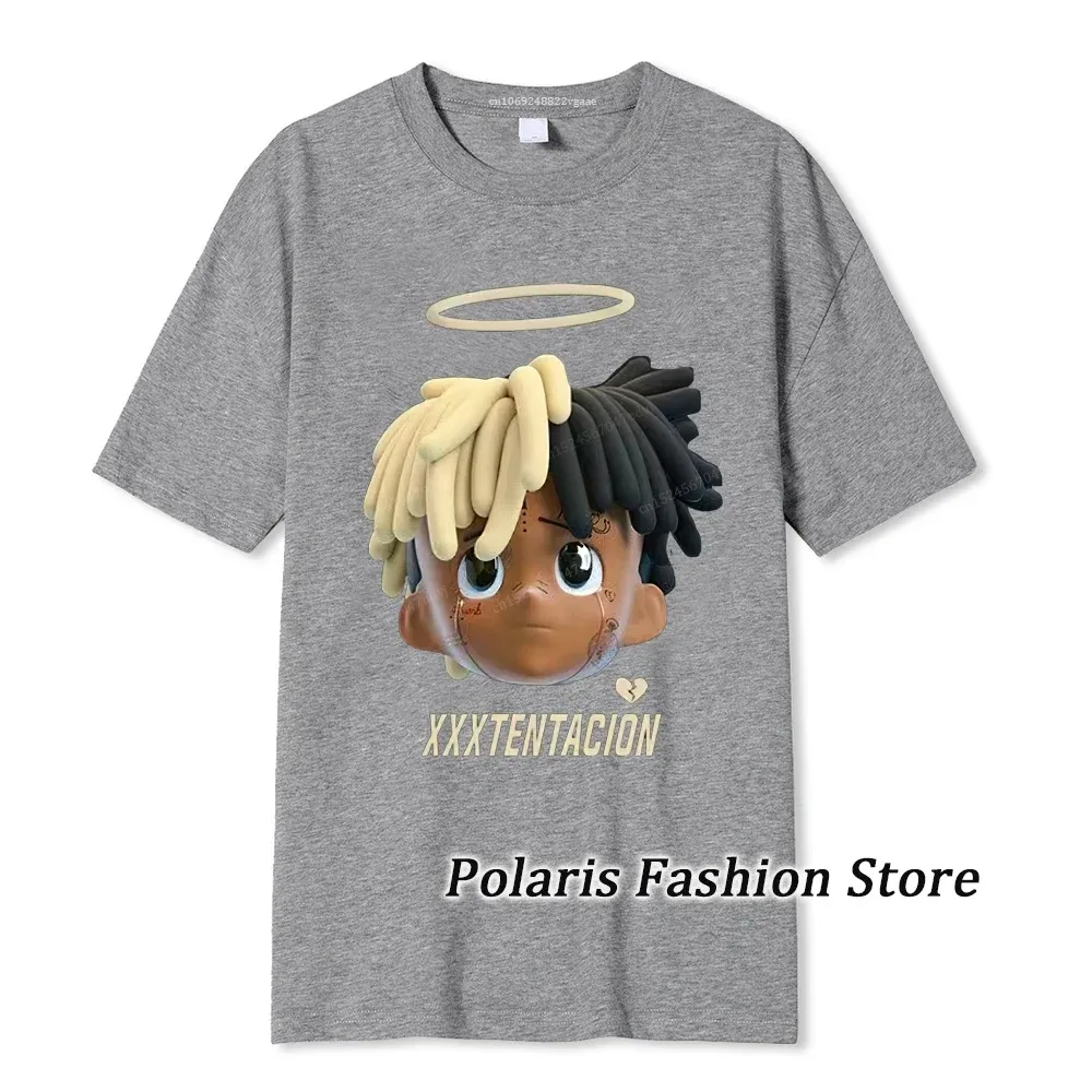 2024 XXXTentation T Shirt Rapper Tshirts Hip Hop Tee Shirt Vintage Oversized Clothes Free Shipping