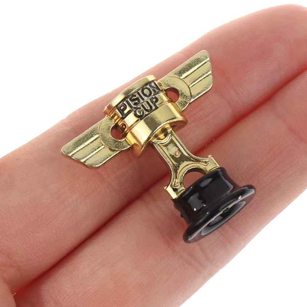 Model PISTON CUP Sports Games Plastic Gold Trophy Awards Champion Competition Winner Award Trophy Toy School Rewarding Supply