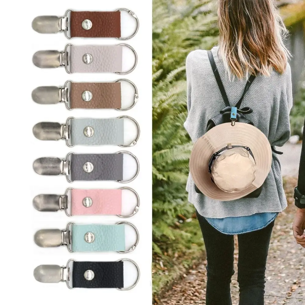 Trendy New Black Color Duck Clip Clasps Backpack Luggage Hat Clips for Travel Handbag Multi-functional Clip