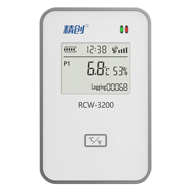 RCW-3000 Temperature And Humidity Recorder Remote Monitoring Alarm For Supermarket Workshop Machine Room