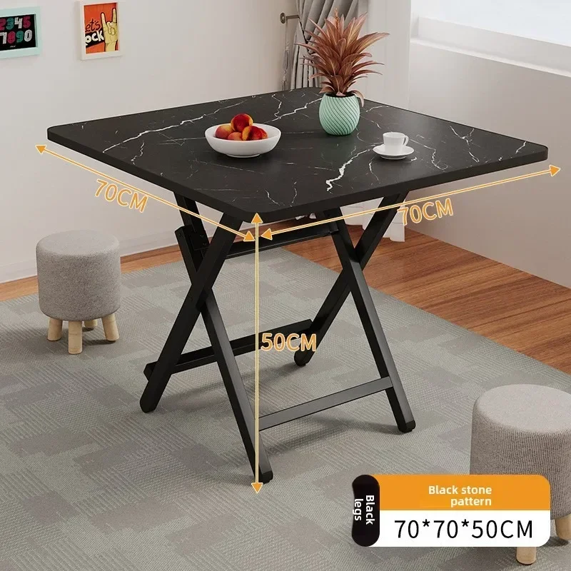 # Foldable Portable Square Wood Dining Table Outdoor Compact Street Food Stall Equipment Dinning Table Furniture