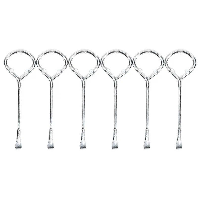 فتاحة محمولة معدنية متينة، فتاحة غطاء دلو الطلاء، بسيطة، سهلة الاستخدام، توفير الوقت، فتاحات أدوات منزلية متعددة الوظائف