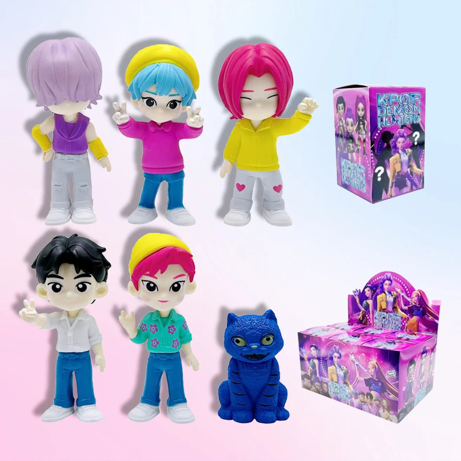 2026 caliente Anime KPop Devil Hunter muñeca vinilo juguete Rumi Mira Zoi personaje vinilo máscara caja ciega ornamento juguete regalo de cumpleaños