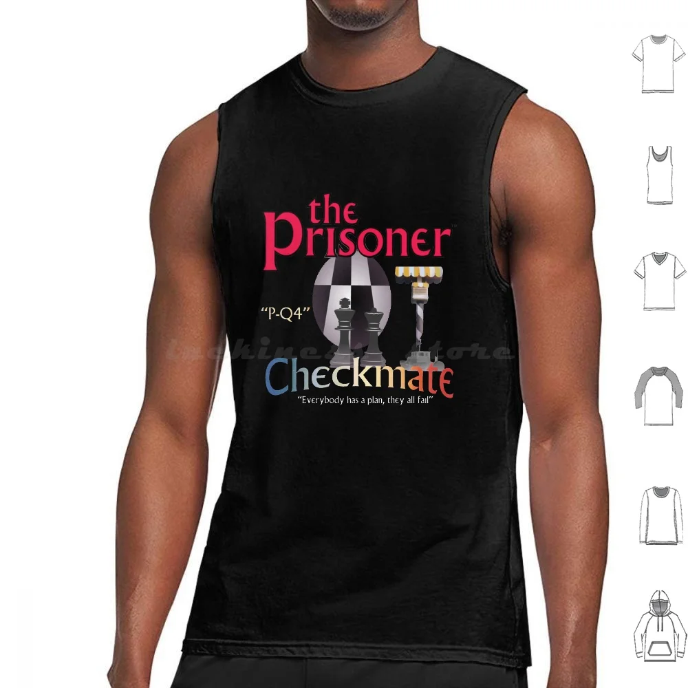 The Prisoner-- Checkmate Tank Tops Vest Sleeveless Theprisoner The Prisoner The Village Chess