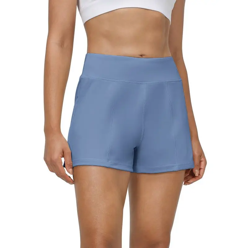 

Women's Sports Shorts High Waist Short Pants Fitness Running Workout Tennis Pants Athletic Loose Quick Dry Sportwear Gym Shorts