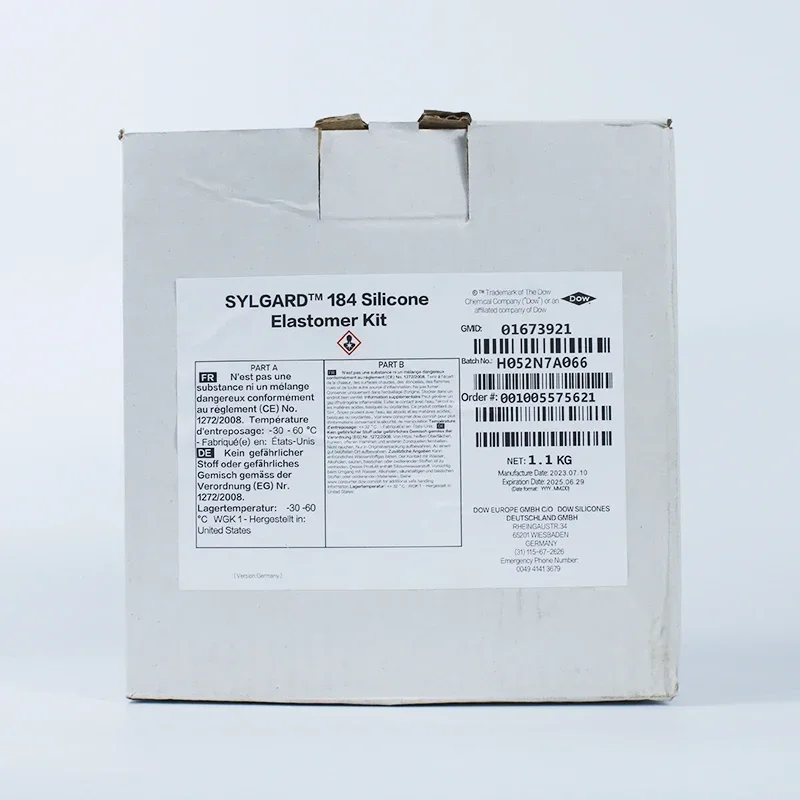 مجموعة مطاط السيليكون Dow Corning Sylgard 184 لحماية لوحة البطارية الإلكترونية 550 جرام - المنتج الأصلي #3