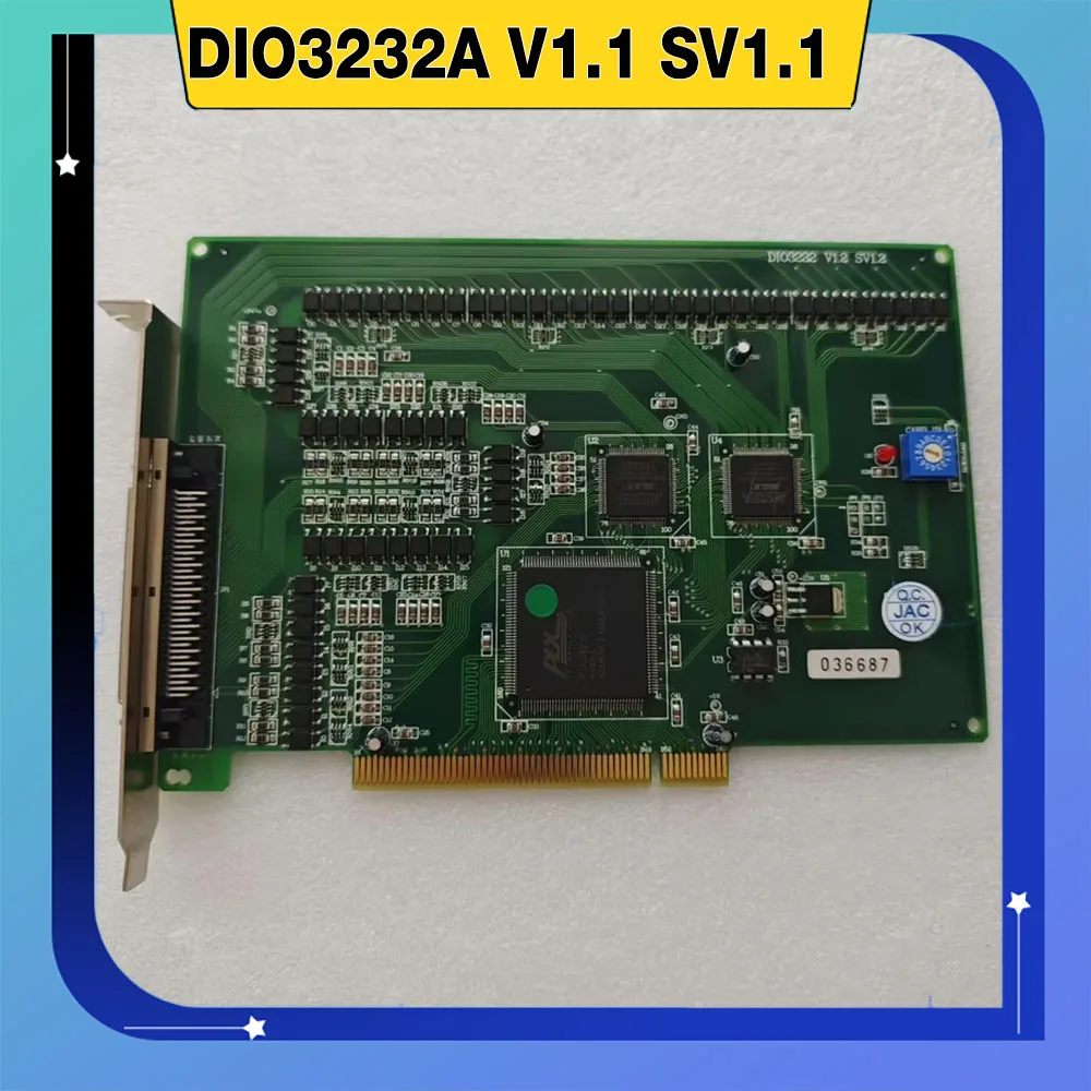 DIO3232A V1.1 SV1.1 Digital Input/Output Acquisition Card