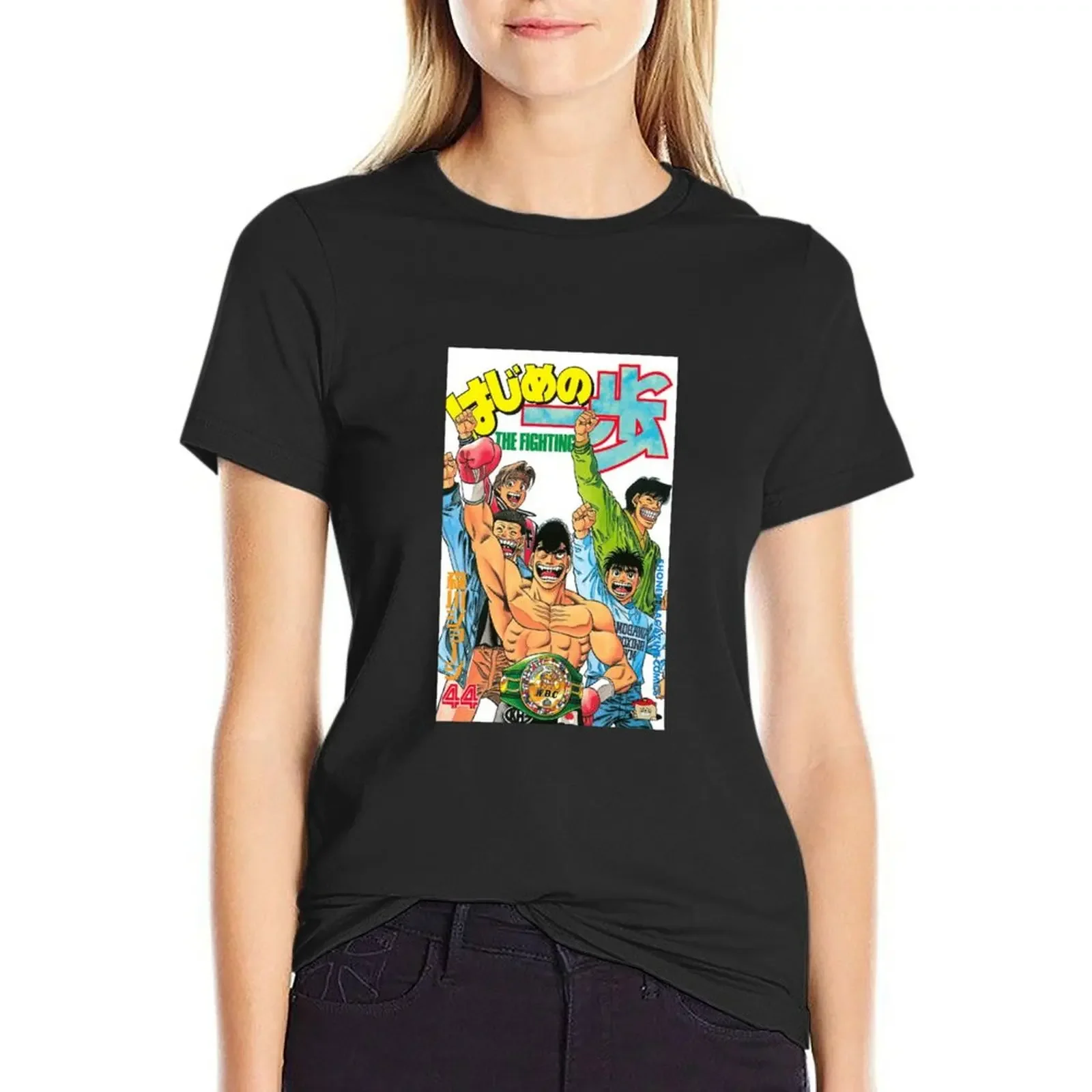 

Takamura Mamoru T-Shirt blacks cute tops Female clothing white t-shirts for Women