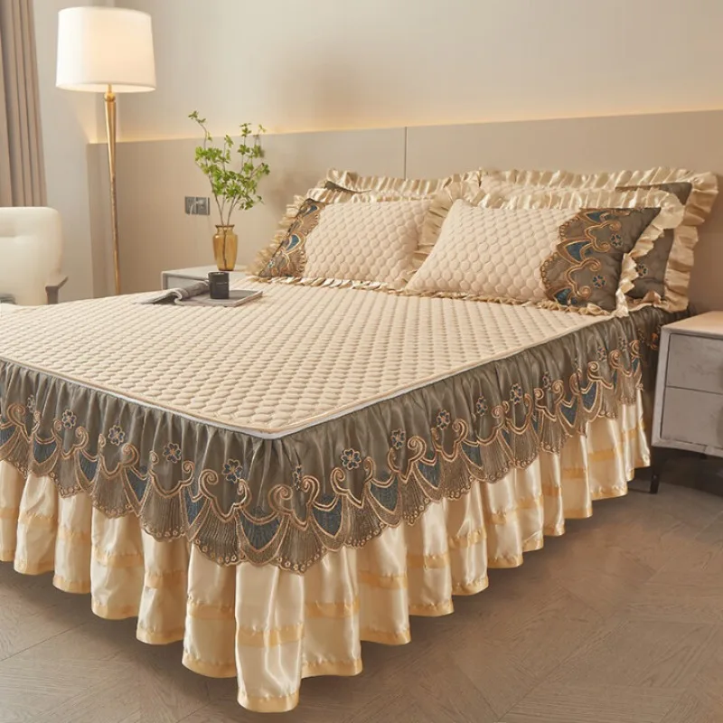 Латексный летний коврик из ледяного шелка