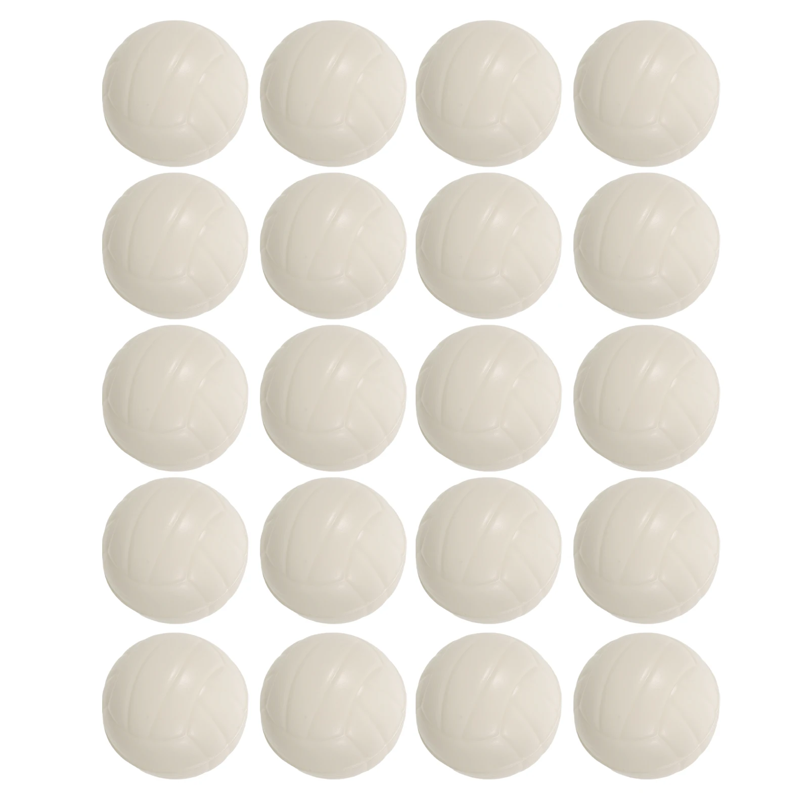 20 Pcs Mini Unzip Ball Kids Bounce Classroom Prizes Foam Sports Balls Bouncy for Children Carnival Party Supplies