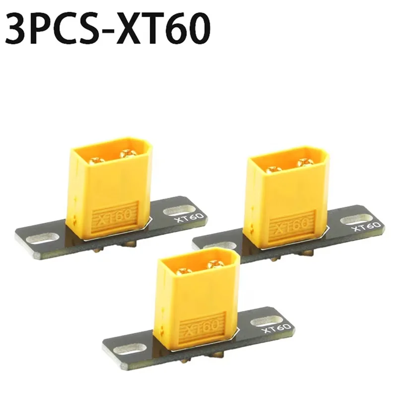 YWDZ-مقعد دعم حامل ثابت لـ XT30 XT60 XT90 التوصيل 3 قطعة لوحة لحام PCB لوحة لحام #5