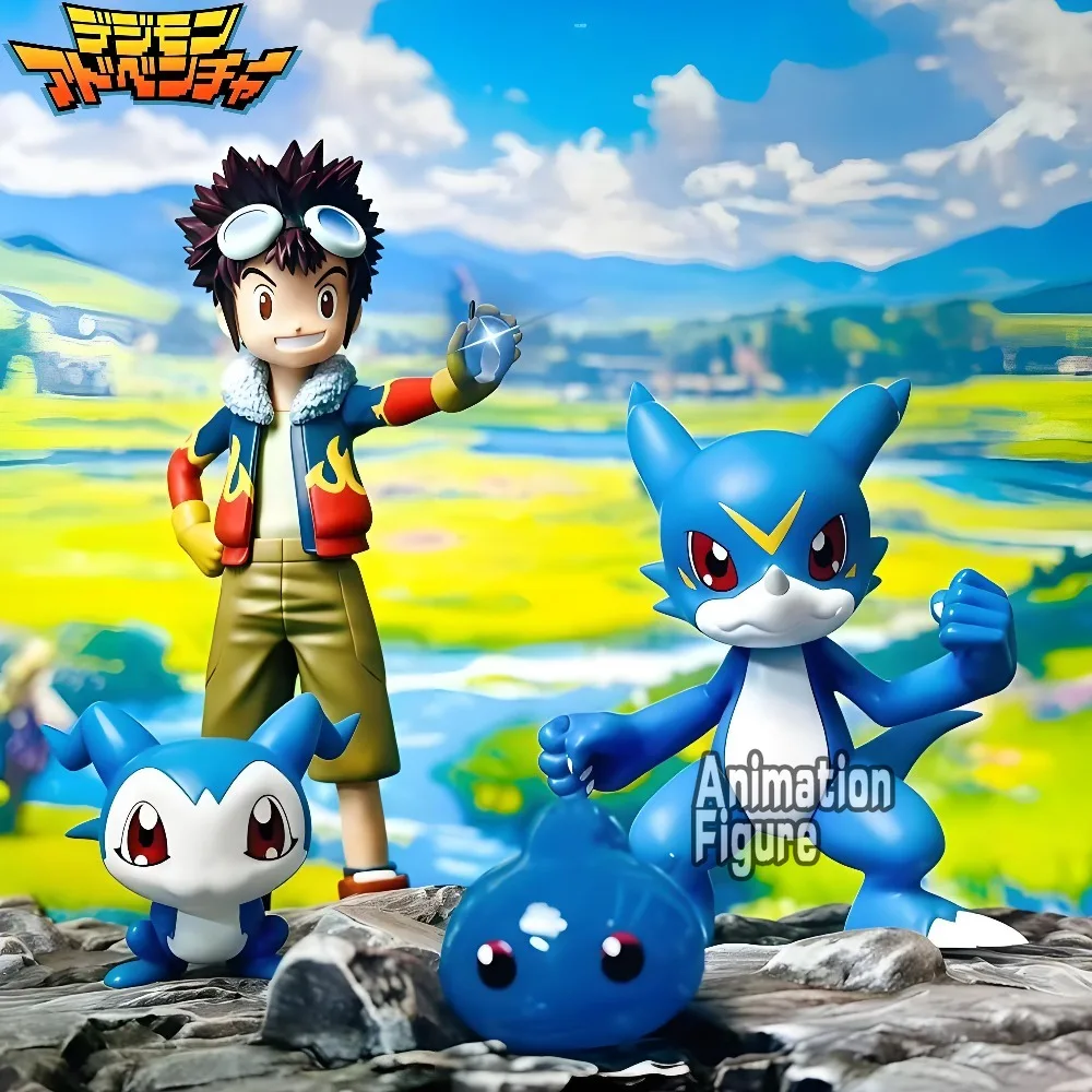 

2-6 см аниме Digimon Adventure фигурка V-mon комбинированные фигурки ПВХ коллекция модель игрушки для детей подарки